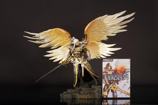 Меч и Магия: Герои VI - Скульптура архангела Михаила и геройский фанатский артбук